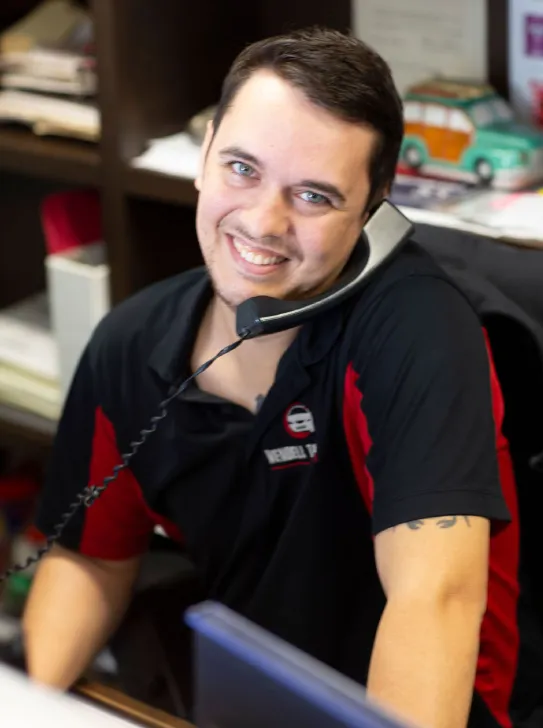 Doug Burke of Wendell Taylor's Garage